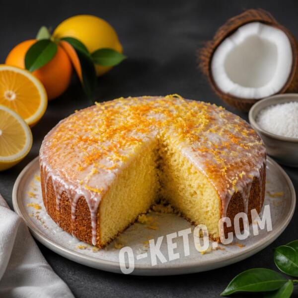 Rețete keto: Chec cu lămâie și portocală Rețete keto: Chec cu lămâie și portocală