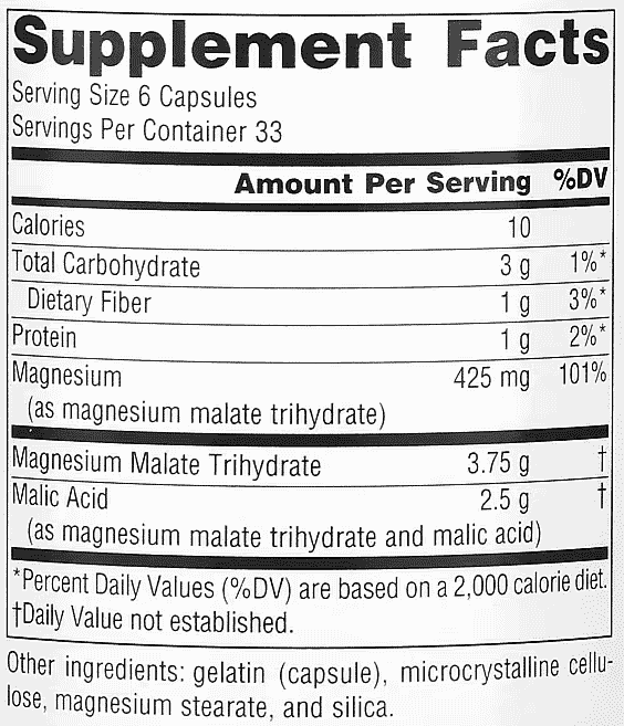 Source-Naturals,-Magnesium-Malate,-3,750-mg,-200-Capsules-(625-mg-per-Capsule)-