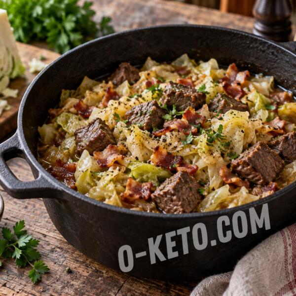 Rețete keto: Tocăniță de varză cu vită din Grisons Rețete keto: Tocăniță de varză cu vită din Grisons