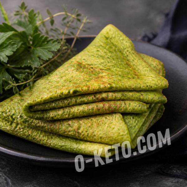 Rețete keto: Clătite keto verzi cu spanac