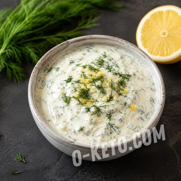 Rețete keto: Sos cremos cu mărar