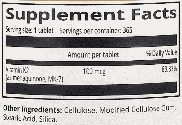 NutraLife,-MK7-Vitamin-K2,-100-mcg,-365-Tablets- NutraLife,-MK7-Vitamin-K2,-100-mcg,-365-Tablets-