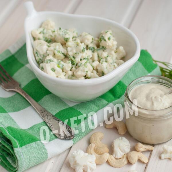 Keto recipes: Cauliflower mayonnaise salad