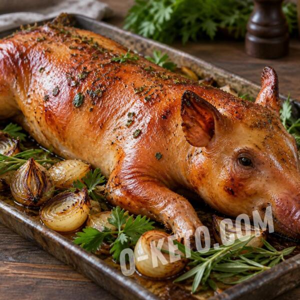 Keto recipes: Roasted Suckling Pig Keto recipes: Roasted Suckling Pig