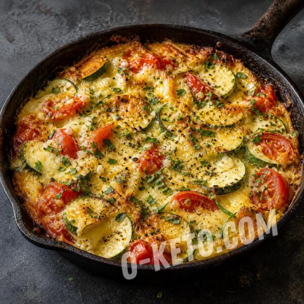 Keto recipes: Skillet Courgette Casserole
