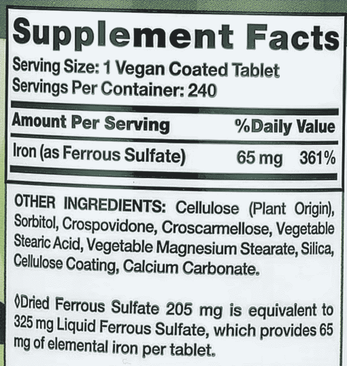 Nature’s-Truth,-Iron,-65-mg,-240-Coated-Tablets Nature’s-Truth,-Iron,-65-mg,-240-Coated-Tablets