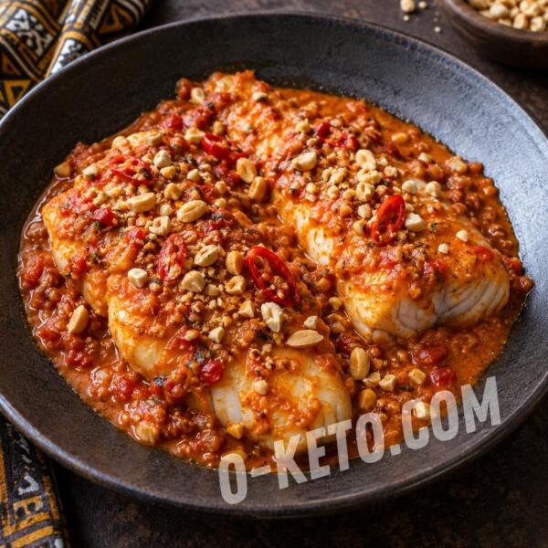 Keto recipes: Hake in Peanut Tomato Sauce Keto recipes: Hake in Peanut Tomato Sauce