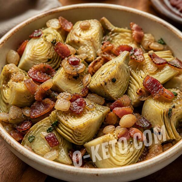 Keto recipes: Artichokes à la Barigoule with Bacon Keto recipes: Artichokes à la Barigoule with Bacon