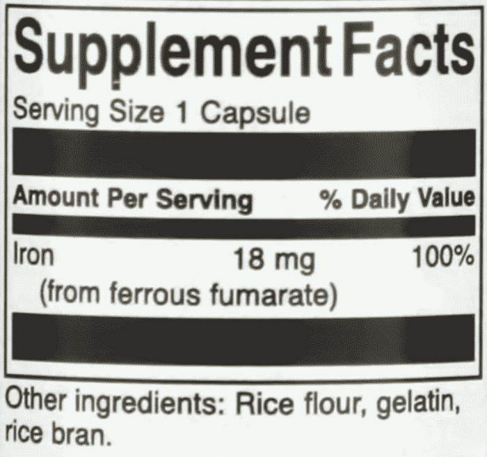 Swanson,-Iron-Ferrous-Fumarate,-18-mg,-60-Capsules Swanson,-Iron-Ferrous-Fumarate,-18-mg,-60-Capsules