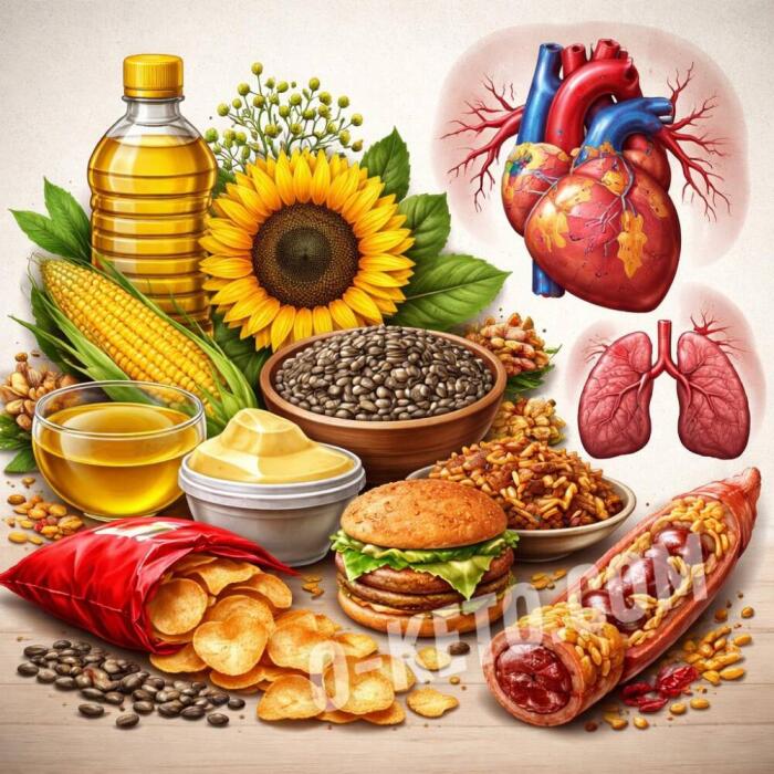 Why are "healthy" plant-based Omega-6 oils harmful?