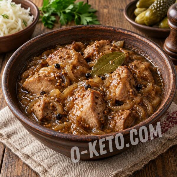 Keto recipes: Belarusian Pork Vereshchaka