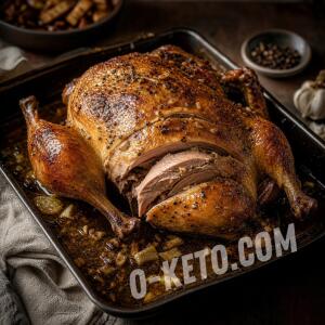 Duck in a Roasting Sleeve with Garlic and Pepper Duck in a Roasting Sleeve with Garlic and Pepper
