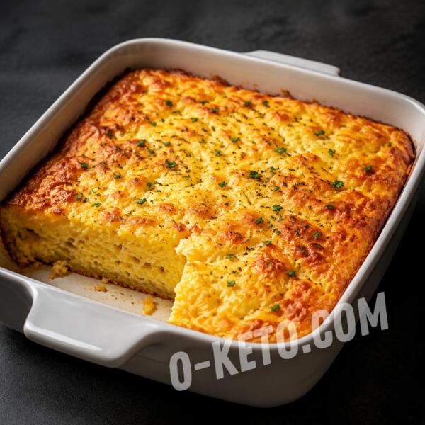 Rețete keto: Budincă de brânză cu ou