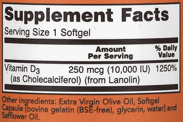 NOW-Foods,-Vitamin-D-3,-High-Potency-,-10,000-IU,-120-Softgels-