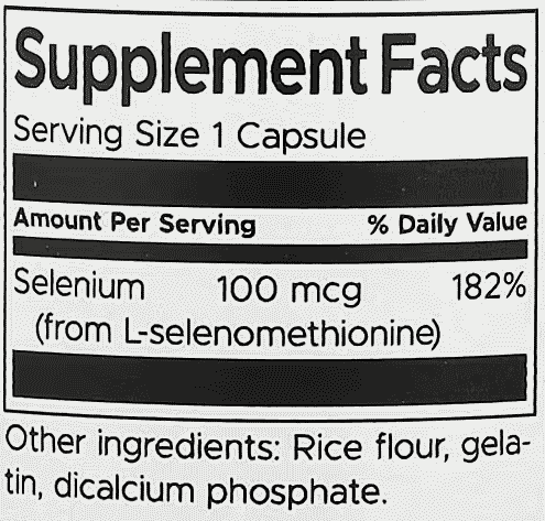 Swanson,-Selenium,-100-mcg,-200-Capsules-