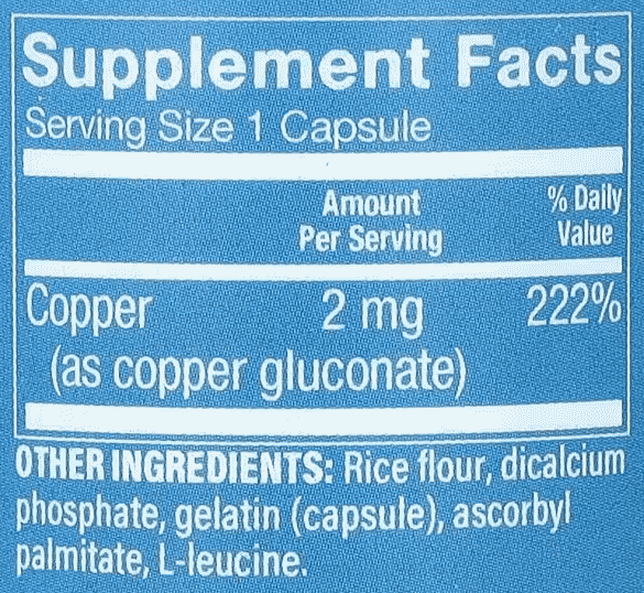 The-Vitamin-Shoppe,-Copper,-2-mg,-100-Capsules The-Vitamin-Shoppe,-Copper,-2-mg,-100-Capsules
