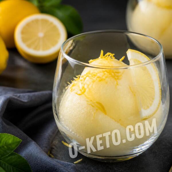 Keto recipes: Sugar-Free Lemon Sorbet Keto recipes: Sugar-Free Lemon Sorbet