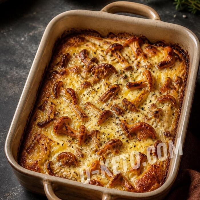 Chanterelle Mushroom Pudding Chanterelle Mushroom Pudding