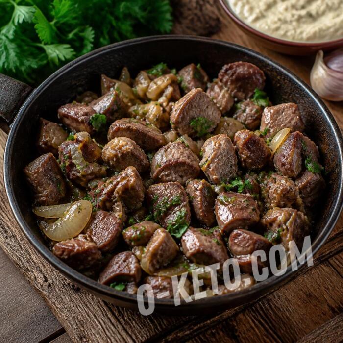 Куриные желудки по-грузински Куриные желудки по-грузински