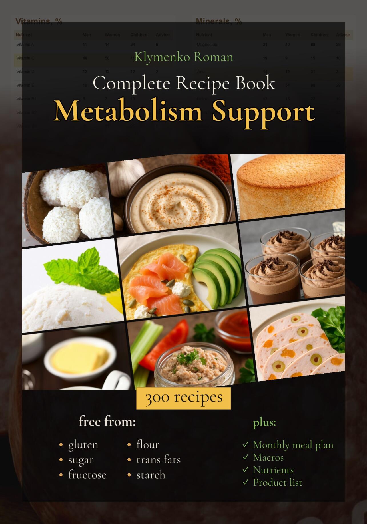 Complete Recipe Book: Metabolism Support Complete Recipe Book: Metabolism Support