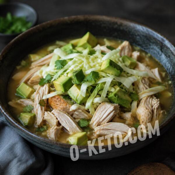 Рецепты на кето: Томленая курица с авокадо и капустой Рецепты на кето: Томленая курица с авокадо и капустой
