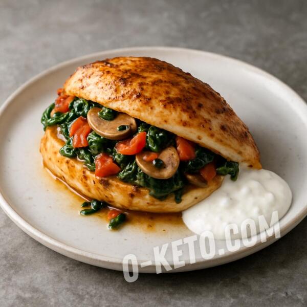 Рецепты на кето: Кармашки из курицы