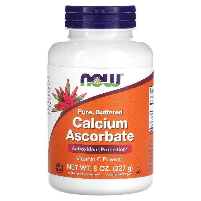 NOW Foods, Pure, Buffered Calcium Ascorbate, Vitamin C Powder, 8 oz (227 g) NOW Foods, Pure, Buffered Calcium Ascorbate, Vitamin C Powder, 8 oz (227 g)