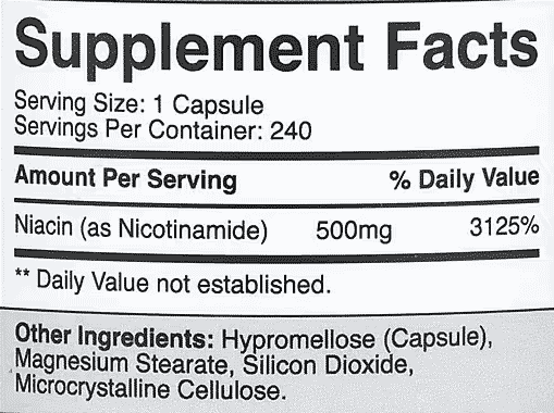 Nature’s-Craft,-Nicotinamide,-Daily-Vitamins,-500-mg,-240-Capsules-