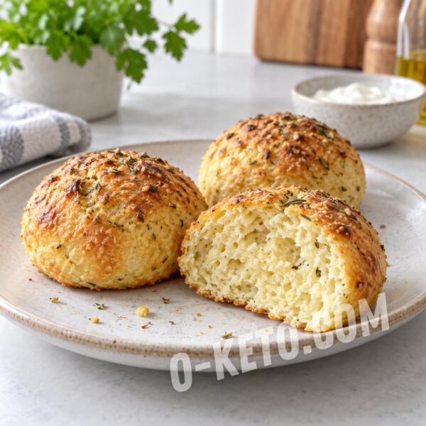 Keto recipes: Keto Microwave Buns
