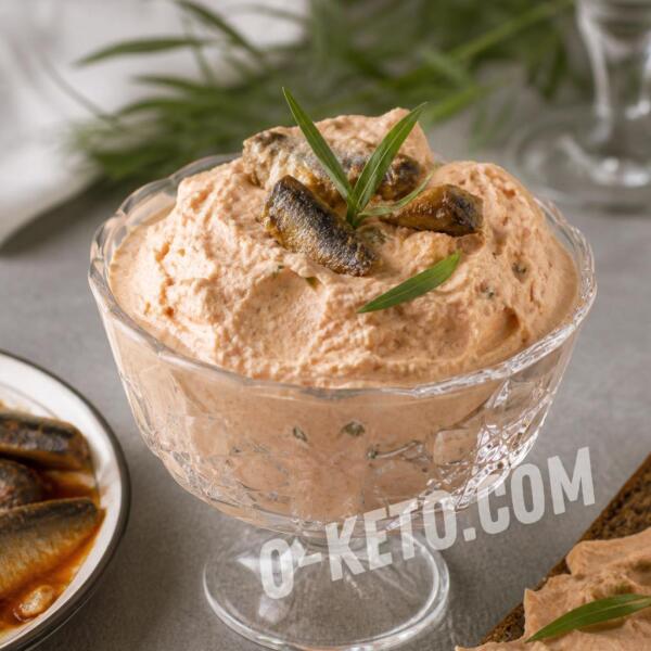 Rețete keto: Mousse de sardine în sos de roșii Rețete keto: Mousse de sardine în sos de roșii