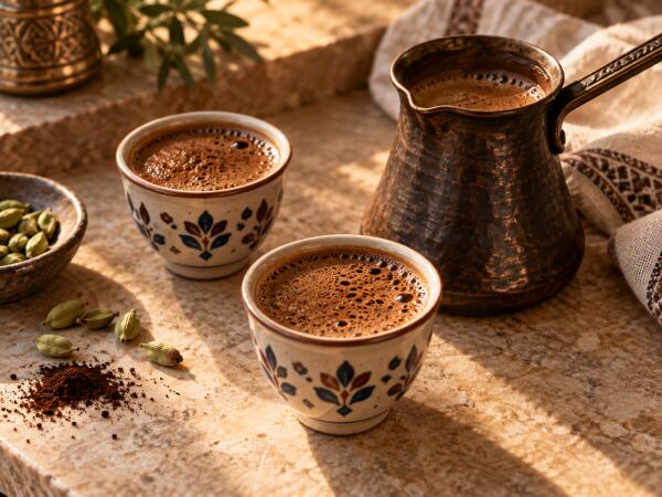 Rețete keto: Cafea orientală la ibric Rețete keto: Cafea orientală la ibric