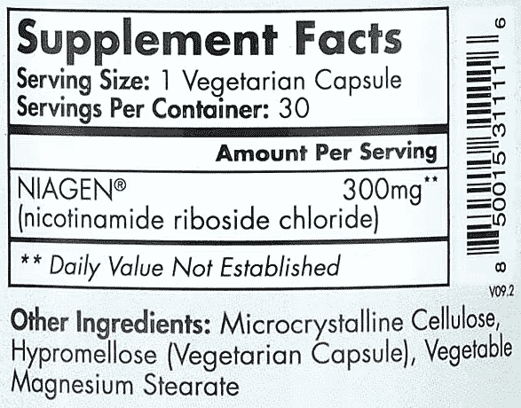 Tru-Niagen,-Nicotinamide-Riboside,-300-mg,-30-Vegetarian-Capsules- Tru-Niagen,-Nicotinamide-Riboside,-300-mg,-30-Vegetarian-Capsules-
