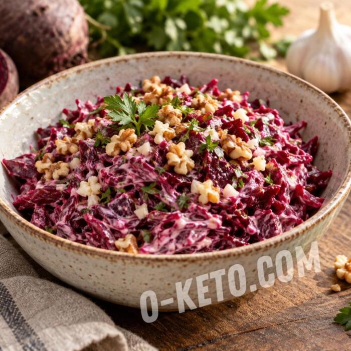 Beetroot with Garlic and Walnuts Beetroot with Garlic and Walnuts