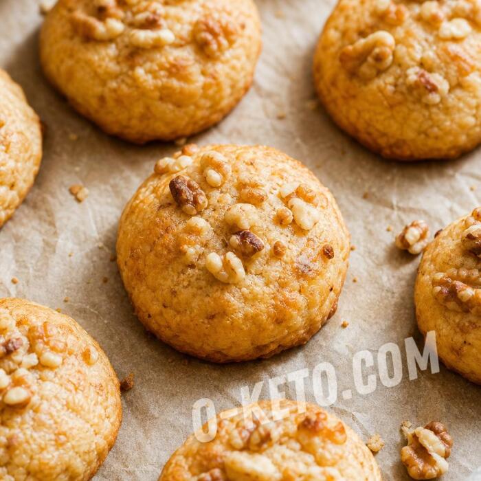 Cottage Cheese Cookies with Walnuts