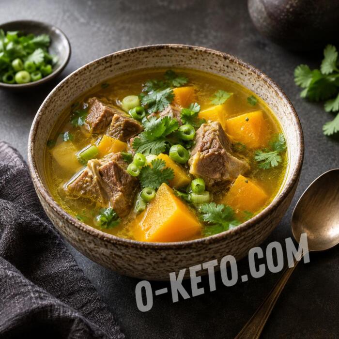 Lamb Soup with Turmeric