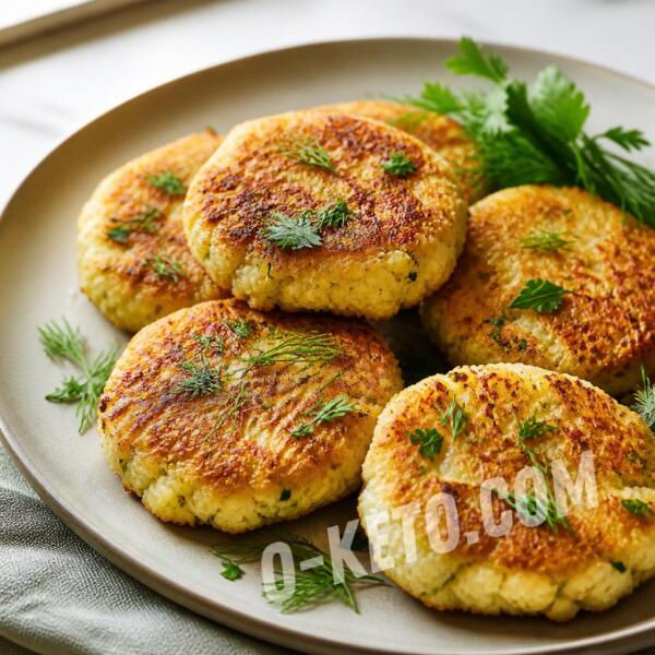 Keto recipes: Cauliflower patties