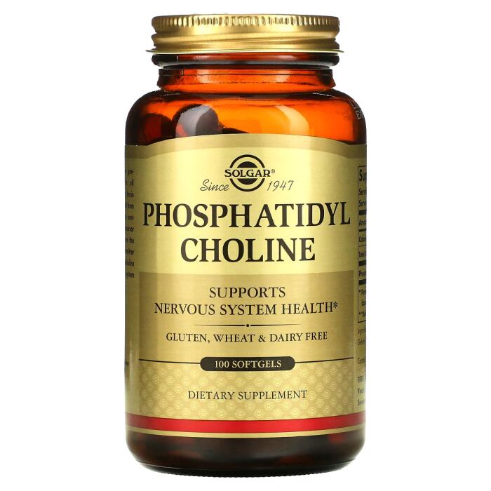 Solgar, Phosphatidyl Choline, 100 Softgels Solgar, Phosphatidyl Choline, 100 Softgels