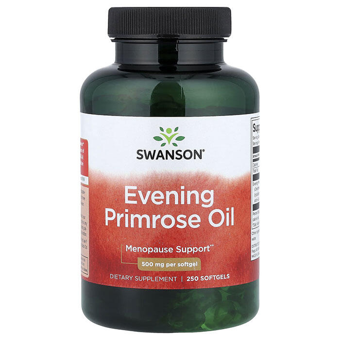 Swanson,-Evening-Primrose-Oil,-250-Softgels-(500-mg-per-Softgel)