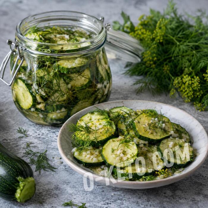 Salted Zucchini