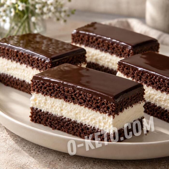 Chocolate Pastry Bars with Cream Cheese Chocolate Pastry Bars with Cream Cheese