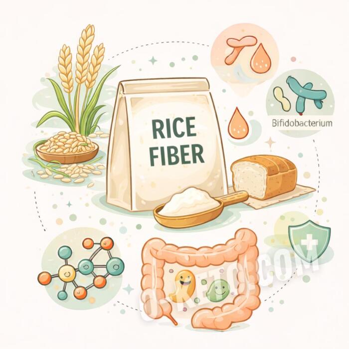 Rice fiber