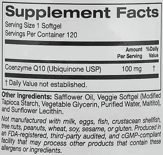 California-Gold-Nutrition,-CoQ10,-100-mg,-120-Veggie-Softgels-