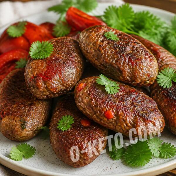Rețete keto: Kofte turcești din miel cu coriandru verde și ardei Rețete keto: Kofte turcești din miel cu coriandru verde și ardei