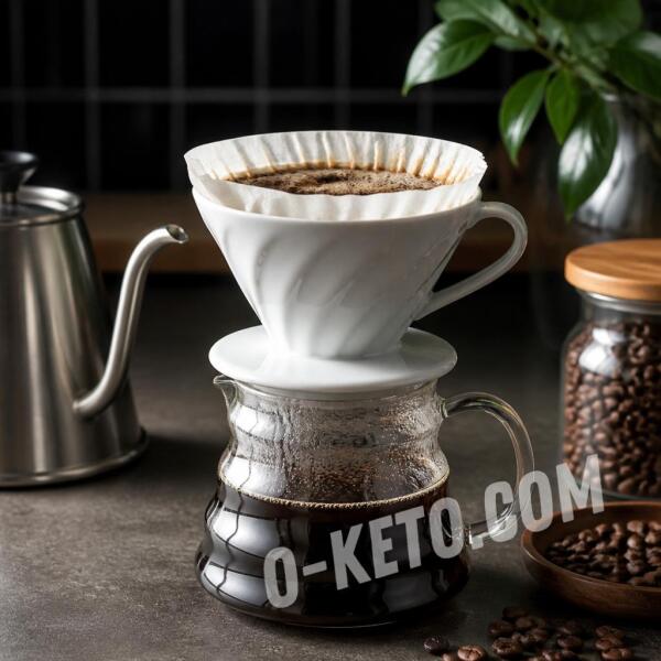 Рецепты на кето: Кофе V60