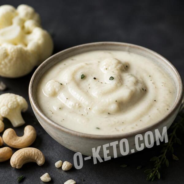 Рецепты на кето: Кето-соус бешамель из цветной капусты и кешью