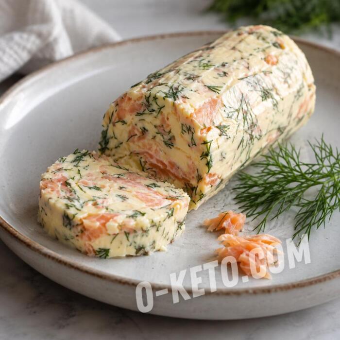 Сливочное масло с форелью, укропом и апельсиновой цедрой