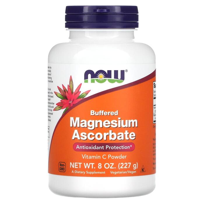 NOW Foods, Buffered Magnesium Ascorbate, Vitamin C Powder, 8 oz (227 g) NOW Foods, Buffered Magnesium Ascorbate, Vitamin C Powder, 8 oz (227 g)