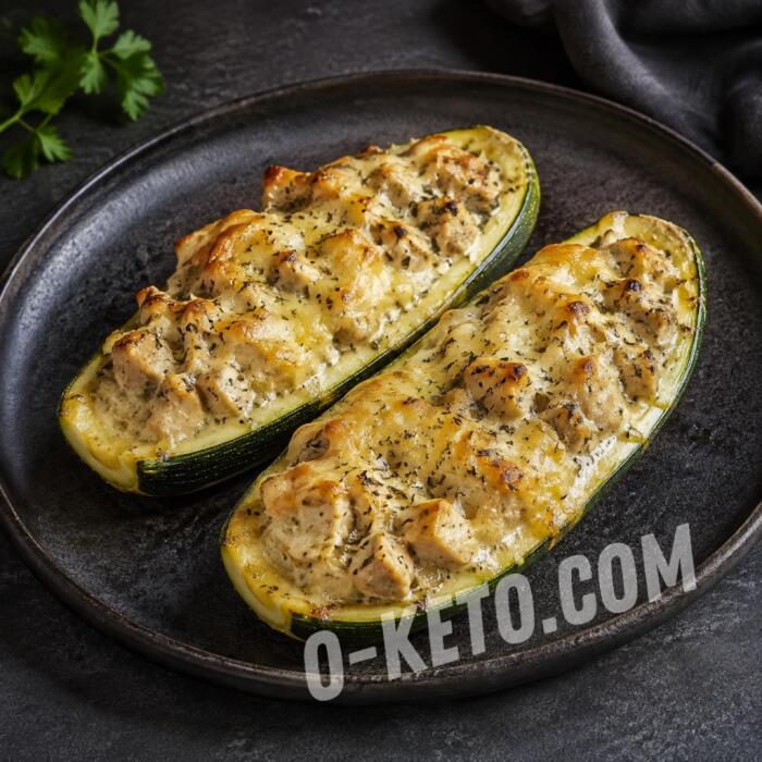 Жюльен из курицы с цукини Жюльен из курицы с цукини