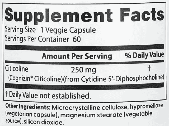 Doctor’s-Best,-Citicoline,-250-mg,-60-Veggie-Caps- Doctor’s-Best,-Citicoline,-250-mg,-60-Veggie-Caps-