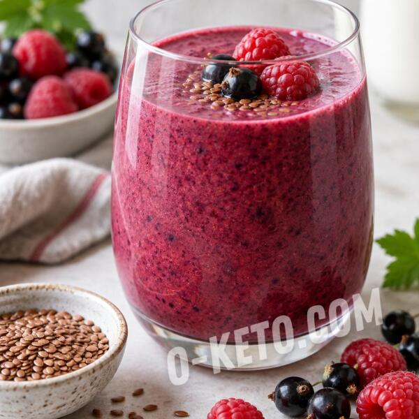 Rețete keto: Smoothie cu chefir și fructe de pădure Rețete keto: Smoothie cu chefir și fructe de pădure